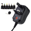 12V 12W 30W Universal Adapter AC to DC with 6 DC plugs Adjustable Voltage Power Supply